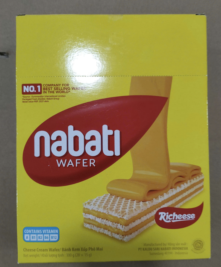  Bánh xốp Nabati 300g